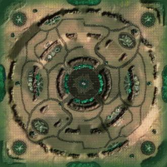 Custom maps 31 Wasteland Circles